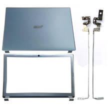 Новый Синий ноутбук для Acer Aspire V5-571 V5-531 V5-571G V5-531G LCD задняя крышка/передняя рамка/петли/Упор для рук/нижняя часть 2024 - купить недорого