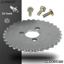 Piñón de sincronización de árbol de levas de 32 dientes con perno para motores horizontales lifan 125cc 150cc, Dirt Pit Bike Monkey Atv, Quad motocicletas 2024 - compra barato