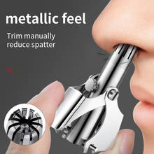 New Men's Nose Hair Ear Trimmer Stainless Steel Manual Trimmer Washable Portable Multifunctional Nose Hair Razor Trimmer 2024 - buy cheap