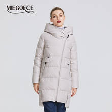 MIEGOFCE 2022 Winter Collection Women's Warm Jacket Made With Real Bio Parka Women Windproof Stand-Up Collar With Hood Coat 2024 - buy cheap