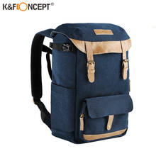 K & f concept mochila para câmera, multifuncional, para fotografia/vídeo, bolsa, grande capacidade, para canon nikon slr dslr 2024 - compre barato