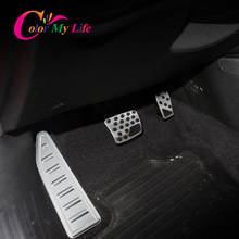 Color My Life Car Pedals for Jeep Renegade AT 2015 - 2022 Accessories Gas Pedal Brake Pedal Cover Rest Pedal Strips 2024 - buy cheap