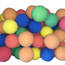 Мяч для тренировок, мяч для сквоша, резиновый полый, эластичный, синий, 5,5 см, 1 шт. 2024 - купить недорого