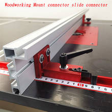 Woodworking T track Slot Connector 35/45 Sliding Brackets Chute Machinery Part Module T Track T stop Aluminium Chutes Brackets 2024 - buy cheap