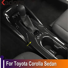 For Toyota Corolla Sedan 2019 2020 2021 2022 Carbon Fiber Sticker Gear Shift Water Cup Holder Cover Trim Interior Accessories 2024 - buy cheap