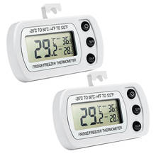 ORIA Mini Digital LCD Interior Conveniente Sensor de Temperatura Medidor de Umidade Termômetro Higrômetro Medidor Termômetro Geladeira 2024 - compre barato
