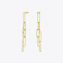 ENFASHION Boho Link Chain Drop Earrings For Women Gold Color Long Tassel Simple Dangle Earings Fashion Jewelry oorbellen E191111 2024 - buy cheap