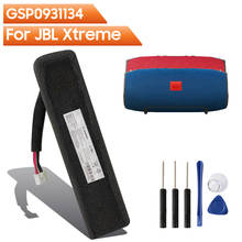 Оригинальный сменный аккумулятор GSP0931134 для JBL Xtreme Bluetooth аудио внешний динамик Подлинная перезаряжаемая батарея 5000 мАч 2024 - купить недорого