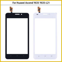 Новый сенсорный экран 5,0 дюйма для Huawei Ascend Y635 Y635-L21 Сенсорная панель дигитайзер Сенсорная передняя стеклянная линза 2024 - купить недорого