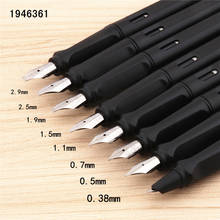 Luxury Quality 878 Black Color Fountain Pen  Financial Office  Student Student School Stationery Supplies Ink pens 2024 - buy cheap