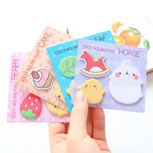 Memo Pads Sticky Notes Rabbit Sticker Notebooks Writing Pads Self-Adhesive Memo Pad School Office School Stationery 2024 - buy cheap