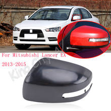 CAPQX For Mitsubishi Lancer EX 2013-2015 Car Outside Rearview Mirror Cover Rear View Mirror Lid shell Housing hood (Base color) 2024 - buy cheap