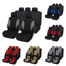 Car Seat Covers Airbag compatible Fit Most Car, Truck, SUV, or Van 100% Breathable with 2 mm Composite Sponge Polyester Cloth 2024 - купить недорого