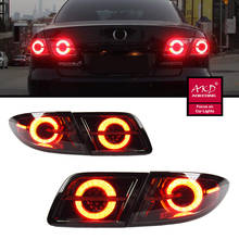 AKD-luces traseras para coche Mazda 6, luces LED DRL para correr, antiniebla, Ojos de Ángel, trasero, 2003-2015 2024 - compra barato