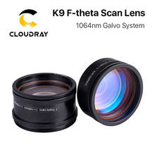 Cloudray-lente digitalizadora k9, sistema galvo de fibra óptica yag, m39 & m55 1064nm, peças para máquinas de marcação a laser, f-theta 2024 - compre barato