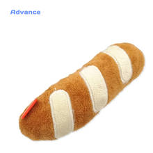 Dogs Toy French baguette Bread Food down Deliciou Wistiti Lint Texture Soundable Pets Dogs Cat Squeak Toys Beagle dog Dachshunds 2024 - buy cheap