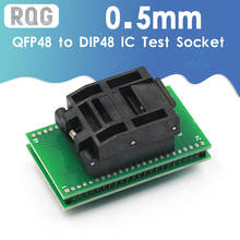 Adaptador de programación QFP48 a DIP48, toma de prueba IC de 0,5mm, Picth /LQFP48 a DIP48, adaptador TQFP48 a DIP48 2024 - compra barato