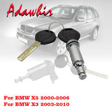 Cilindro de cerradura de puerta para BMW Serie X5 E53, con 2 llaves, 2000, 2006, 51217035421 2024 - compra barato