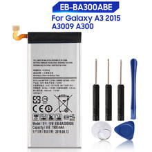 Оригинальная запасная батарея Samsung для GALAXY A3 A3000 A300X A3009 натуральная батарея для телефона EB-BA300ABE 1900 мАч 2024 - купить недорого