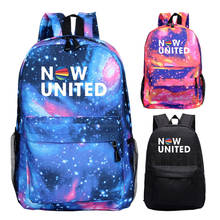 Now United-Better Album-Mochila de viaje para hombre y mujer, morral con letras Better Now United, escolar, Harajuku 2024 - compra barato