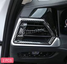 Embellecedor Interior de fibra de carbono para salpicadero de coche, cubierta de ventilación lateral delantera, embellecedores para BMW Serie 3, G20, sedán, G21, Wagon 2019, 2020, LHD 2024 - compra barato