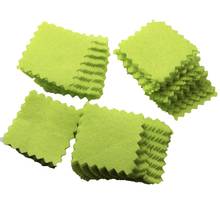 GUGULUZA 100pcs Green Gun Cleaning Patches Highly Water Absorption Cotton Pistol Rifle Cleaning Pads Hunting Gun Accessories 2024 - buy cheap