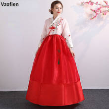 Korean Hanbok Traditional Performance Costumes for Women Elegant Hanbok Palace Korea Wedding Oriantal Dance Costume 2024 - buy cheap