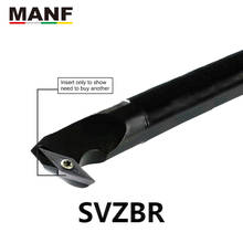 MANF-portaherramientas CNC, 40MM, S40T-SVZBR16, torno, procesamiento, cortador, barra de perforación, insertos VC, herramientas de perforación interior 2024 - compra barato