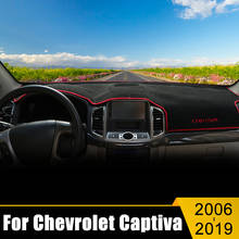 For Chevrolet Captiva C100 C140 2006-2019 Car Dashboard Cover Mats Avoid Light Pad Instrument Platform Desk Carpets Accessories 2024 - buy cheap