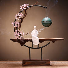 Backflow Zen Incense Burner Waterfall Diffuser Buddah Aromatherapy Aroma Stick Incense Holder Air Freshener Incenso Home Decor 2024 - buy cheap