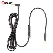 Audio Cable For Bose QC25 Quiet Comfort Headphone Cable With Microphone 1.5m Cable for Iphone Android 2.5mm to 3.5mm 2024 - buy cheap