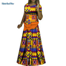 2 Piece Skirt Sets Bazin Riche African Women Clothes Tops and Maxi Skirt Sets for Women Dashiki Party Wedding Clothing WY6514 2024 - buy cheap