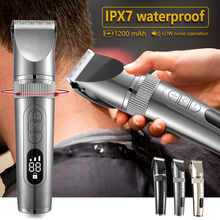 Professional Hair Clipper For Men Beard Trimmer Machine for Shaving Hair Trimmer Hair Cutting Machine Beard Trimmer Fast Charge 2024 - купить недорого
