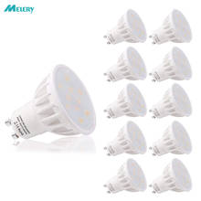 Spot Light Dimmable GU10 Base 6W LED Lamp Beautiful 6000K 500lm Day White 50W Replacement for Halogen Bulb Room Hotel 10PACK 2024 - buy cheap