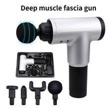 1200-3300r/min Electric Muscle Massage Gun 2000mA Deep Tissue Massager Therapy Fascial Gun Exercising Pain Relief Body Shaping 2024 - buy cheap