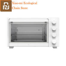 Xiaomi-forno elétrico mijia 32l para cozinha, grelha de aquecimento, controle de temperatura, fogão elétrico para cozinha, 220v 2024 - compre barato
