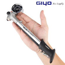 GIYO 300psi High-pressure Bike Air Shock Pump For Fork & Rear Suspension Cycling Bicycle  Mountain Road   With Gauge 2024 - buy cheap