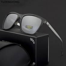 Брендовые дизайнерские Классические поляризованные солнцезащитные очки, квадратные очки для вождения, аксессуары для мужчин и женщин, UV400, Gafas De Sol 2024 - купить недорого