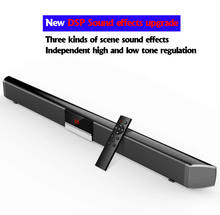 Wall-mounted TV Soundbar Home Theater System 2.0 Bluetooth Speaker Support Optical Coaxial AUX Sound Bar with Subwoofer for PC 2024 - buy cheap