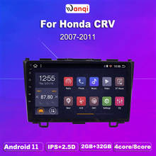 2G RAM 32G ROM 9 pulgadas Android 8,1 estéreo reproductor Multimedia para Honda CRV 2007-201 sistema de navegación GPS 2024 - compra barato