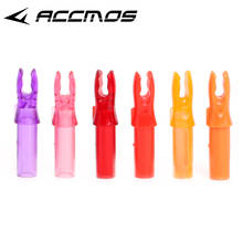 60pcs/lot 15 Colors ID 6.2mm Archery Arrow Nocks Internal For Carbon Fiberglass Arrow Shaft for Archery Hunting Shooting 2024 - buy cheap