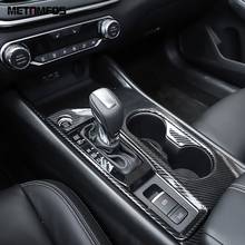 For Nissan Altima 2019 2020 2021 2022 Carbon Fiber Gear Shift Box Cover Trim Decoration Frame Interior Accessories Car Styling 2024 - buy cheap