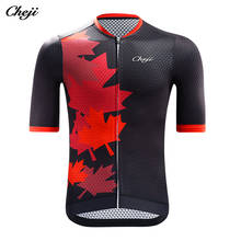 Cheji camisa de ciclismo masculina de manga curta roupas de equipe profissional de bicicleta secagem rápida camiseta para ciclismo 2024 - compre barato