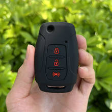 3 кнопки, аксессуары для интерьера, силиконовый чехол для автомобильного ключа Ssangyong 2024 - купить недорого