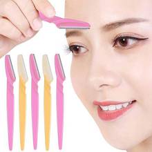 3/10pcs Eyebrow Trimmer Eyebrow Razor Shaver Blade Eye Brow Shaper Face Razor Facial Hair Remover for Women Beauty Makeup Tools 2024 - купить недорого