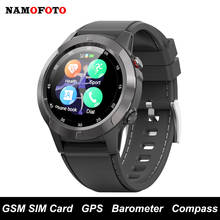 Men's Sports Smart Watch Compass Barometer Altitude Outdoor Explore Smartwatch GPS GSM SIM Card Fitness Tracker Waterproof Watch 2024 - buy cheap