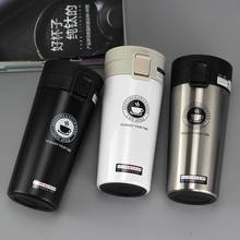 HOT Premium Travel Coffee Mug Stainless Steel Thermos Tumbler Cups Vacuum Flask thermo Water Bottle Tea Mug Thermocup 2024 - купить недорого
