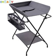 IMBABY Baby Changing Table Newborns Diaper Changing Tables Foldable Diaper Table For Babies Change Table For 0-24 Months Baby 2024 - buy cheap