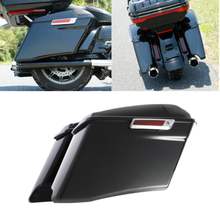 Motorcycle 4" Stretched Extended Hard Saddlebags For Harley Touring Street Glide Road King Road Glide 2014-2022 15 16 17 18 19 2024 - buy cheap
