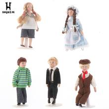 1:12 Dollhouse Lovely Miniature Porcelain Dolls Model Little Lovely Girls Boys 2024 - buy cheap